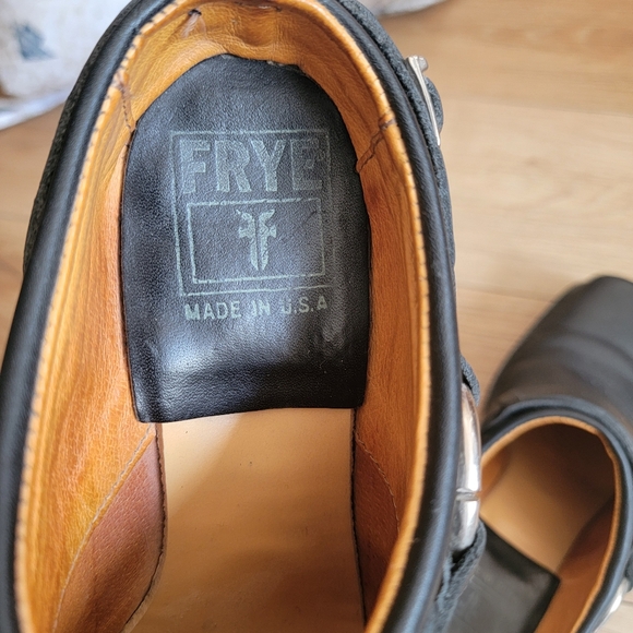 FRYE Harness Mules 8 - Picture 10 of 10
